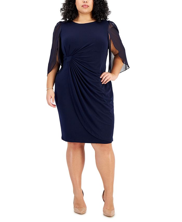 Macy's womens plus outlet size clearance dresses