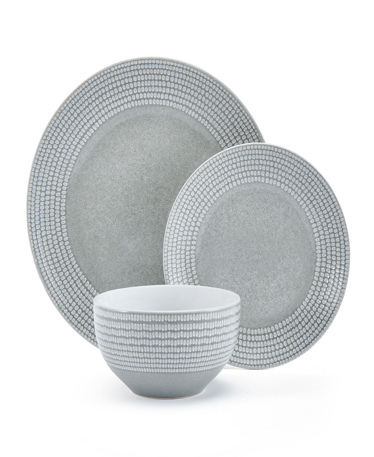 Pfaltzgraff Felicity 12-pc Dinnerware Set, Service For 4 In Gray