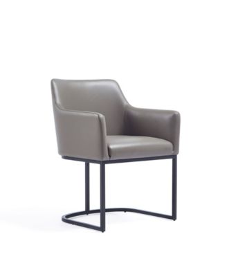 Serena 2-Piece Leatherette Upholstered Dining Armchair Set