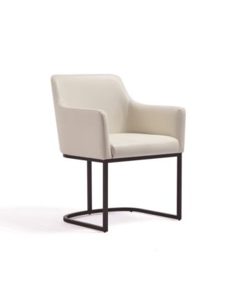 Serena 2-Piece Leatherette Upholstered Dining Armchair Set