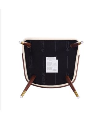 Reeva 2-Piece Leatherette Upholstered Dining Chair Set