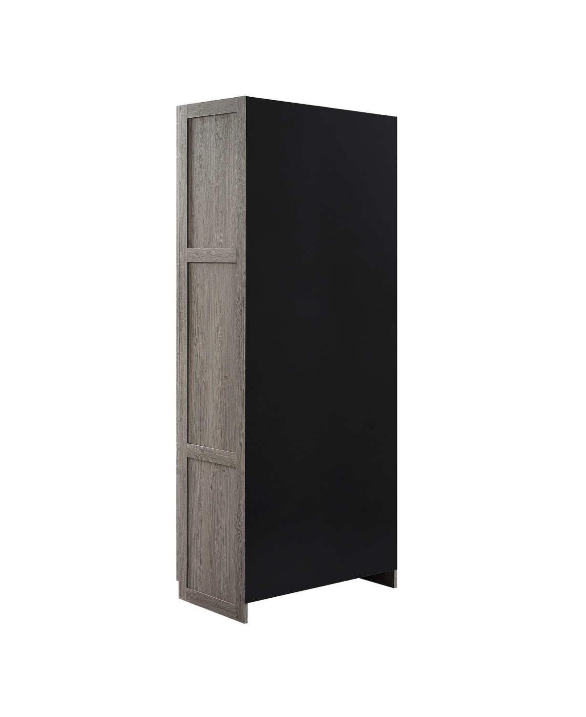 Manhattan Comfort Hopkins 2-Piece Density Fibreboard 4-Shelf Storage Closet Set