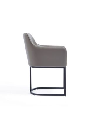 Serena 33.07" Leatherette Upholstered Dining Armchair