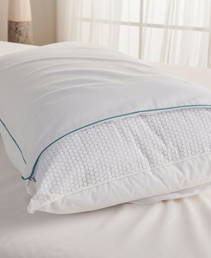 IsoCool Polyester Twin Pack Pillows, Standard Macy's
