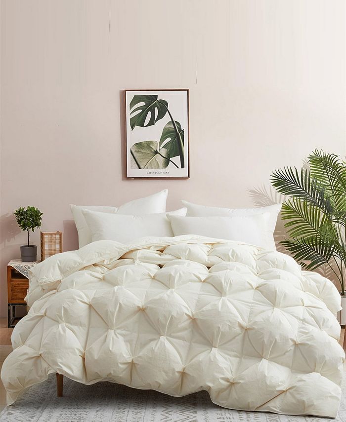 UNIKOME 800 Fill Power All Season Goose Down Comforter, King Macy's