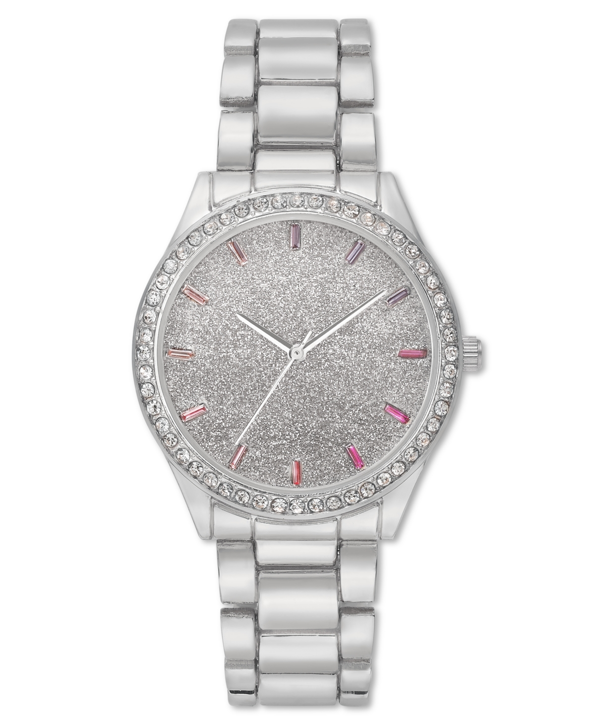 Inc International Concepts Women's Silver-tone Bracelet Watch 36mm, Created For Macy's