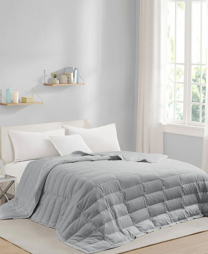 UNIKOME Cooling Lyocell Ultra Lightweight Down Blanket, Full/Queen Macy's