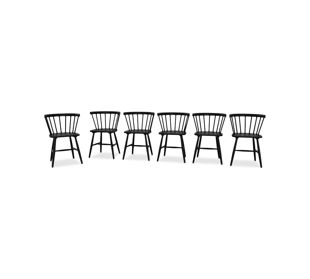 Eq3 Bernia 6pc Dining Chair Set In No Color
