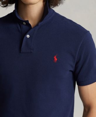 Men's Custom Slim Fit  Mesh Polo