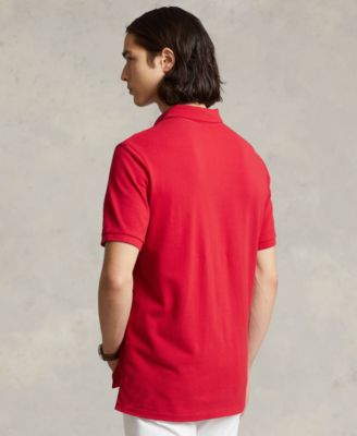 Men's Custom Slim-Fit  Mesh Polo Shirt