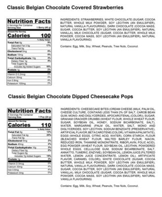 Classic Belgian Chocolate Covered Strawberries and Cheesecake Pops - 12 Pc