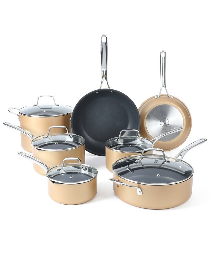 Martha Stewart 12 Pieces Stainless Steel (18/8) Cookware Set & Reviews