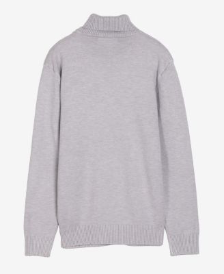 Boy's Basic Turtleneck Sweater