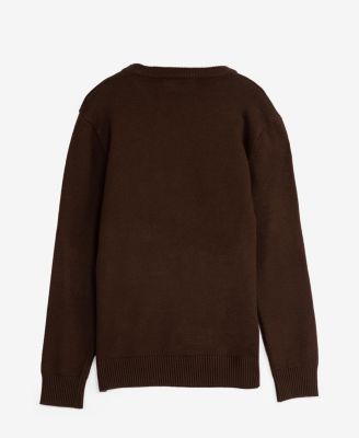 Boy's Basic Crew Neck Sweater