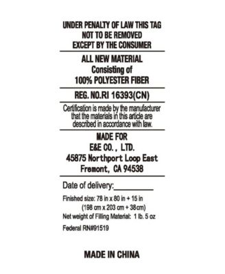 Microfiber Heated Mattress Pad, King