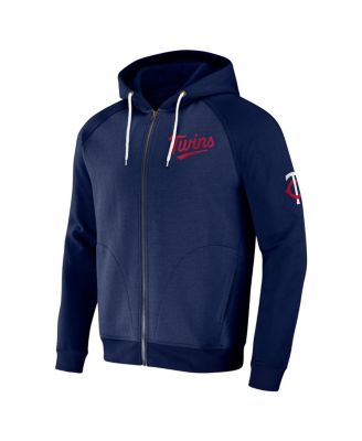 Men's Darius Rucker Collection by Navy Minnesota Twins Raglan Full-Zip Hoodie