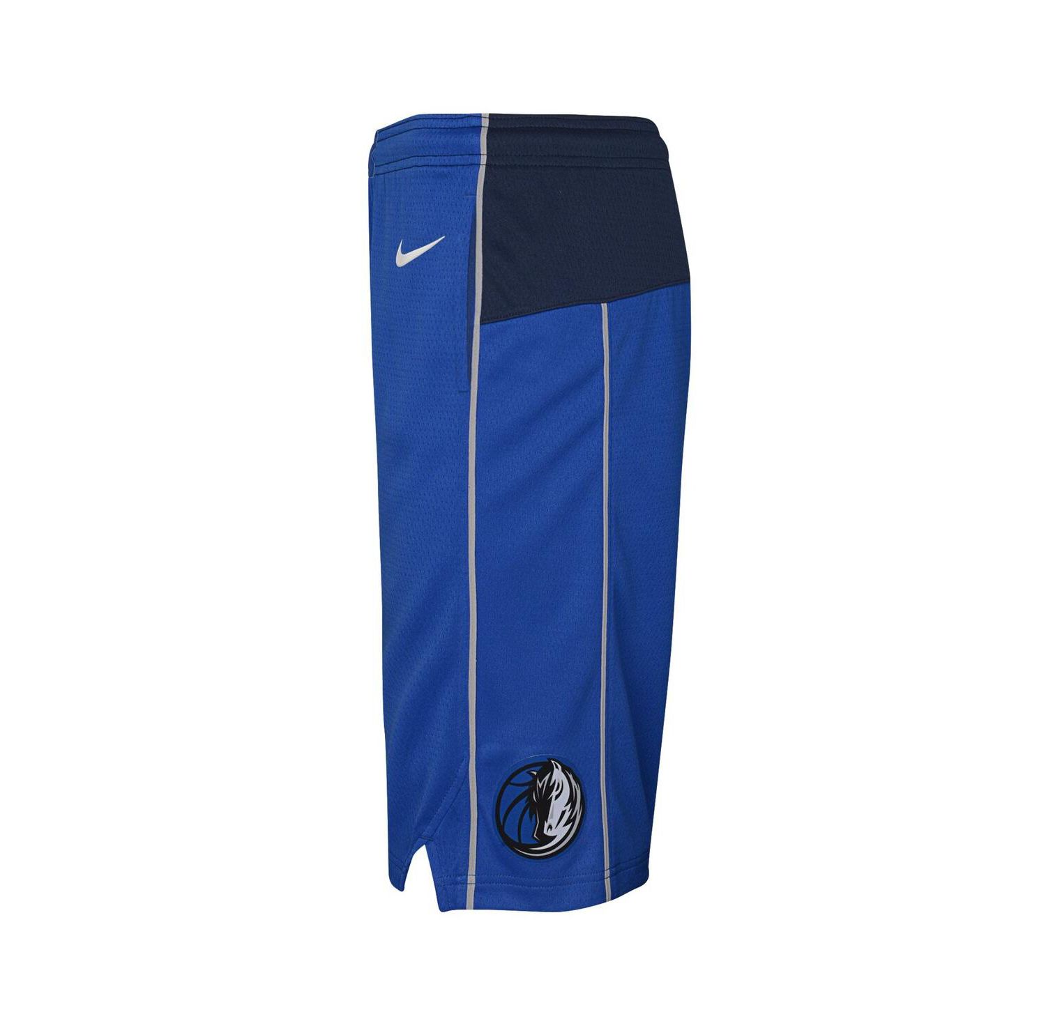 Big Boys Blue Dallas Mavericks Icon Edition Mesh Performance Swingman Shorts