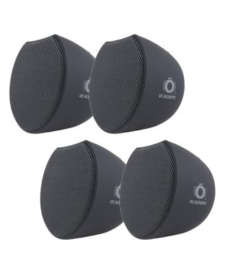 Newport Plug-in Outlet Speaker with Bluetooth 5.1 and Built-in USB Type-A Charging Port - Set of 4