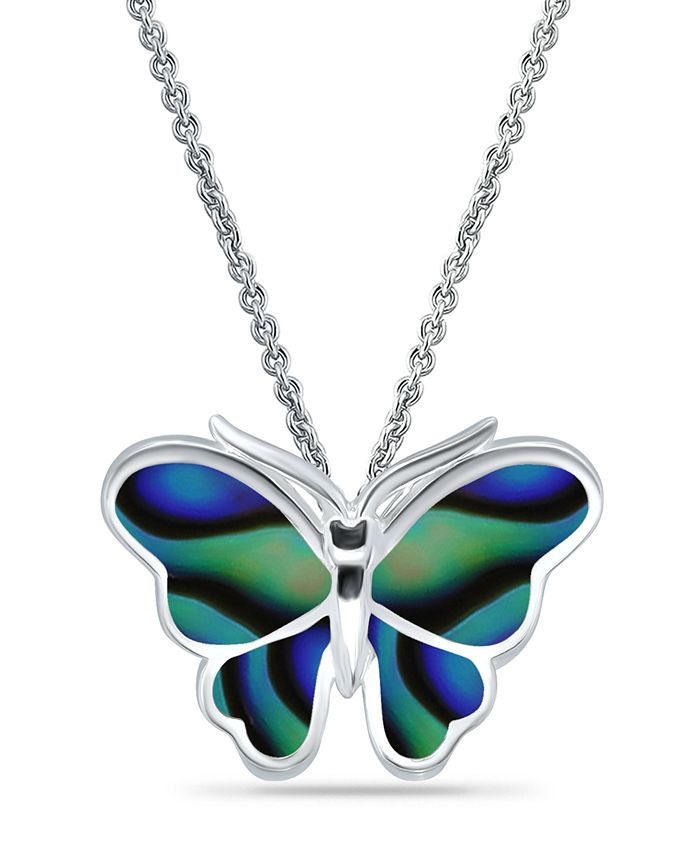 Macys store butterfly necklace