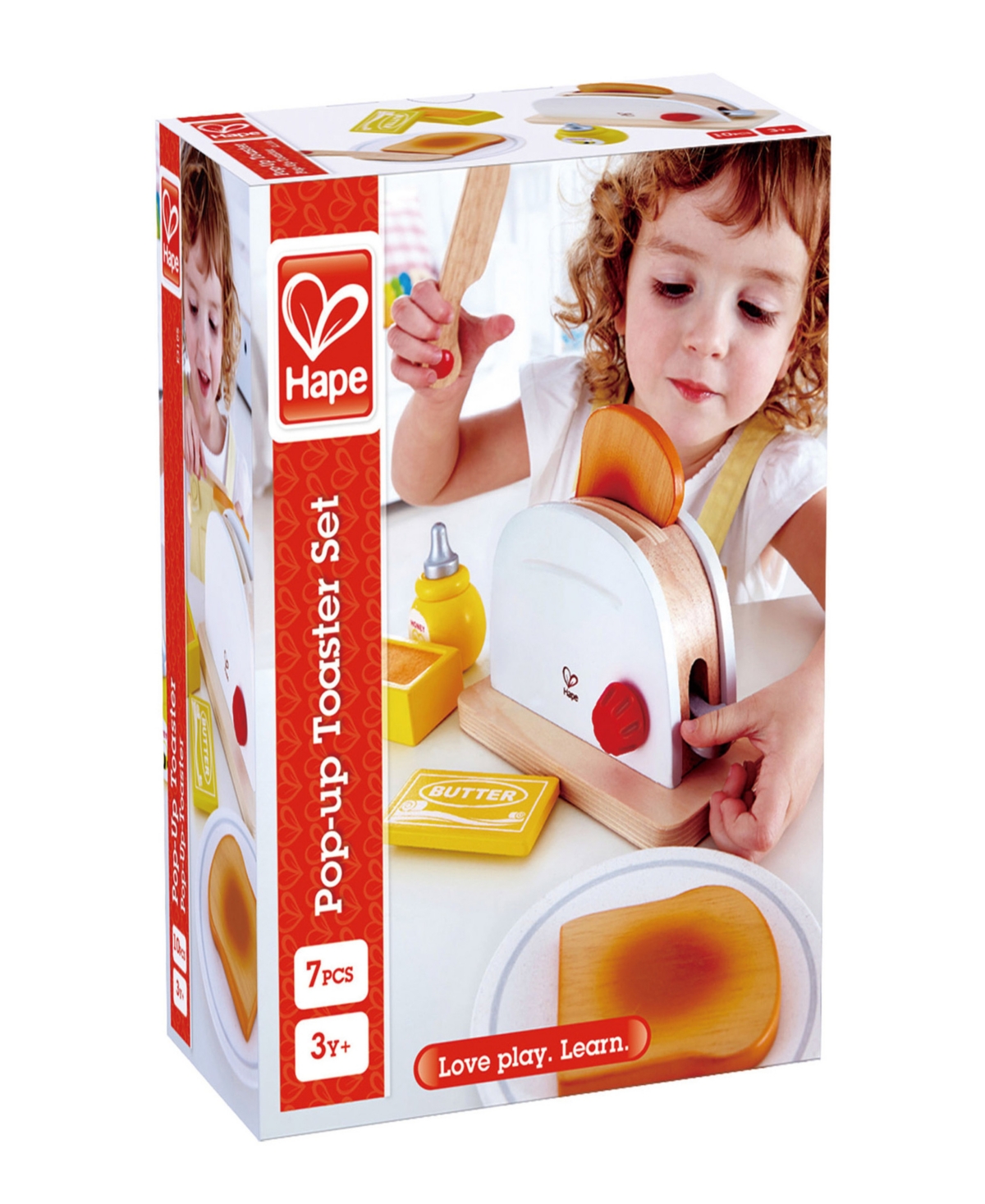 Hape Pop-up Toaster Kitchen Playset In Multi