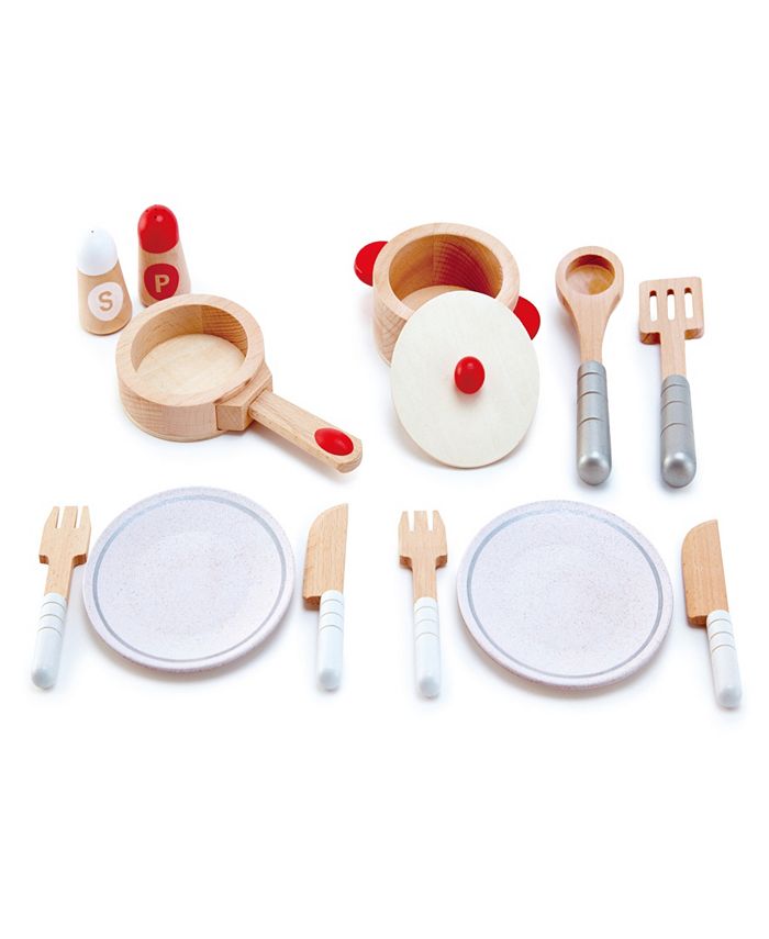 Hape Play Food - Cook & Serve Set main image 0