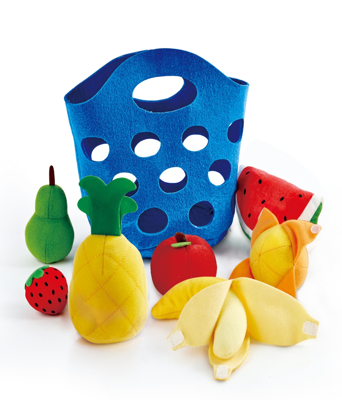 Hape Kids' Toddler Fruit Basket Kitchen Food Playset In Multi