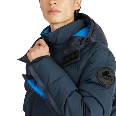 Men's Valby Quilted Mixed Media Puffer Jacket