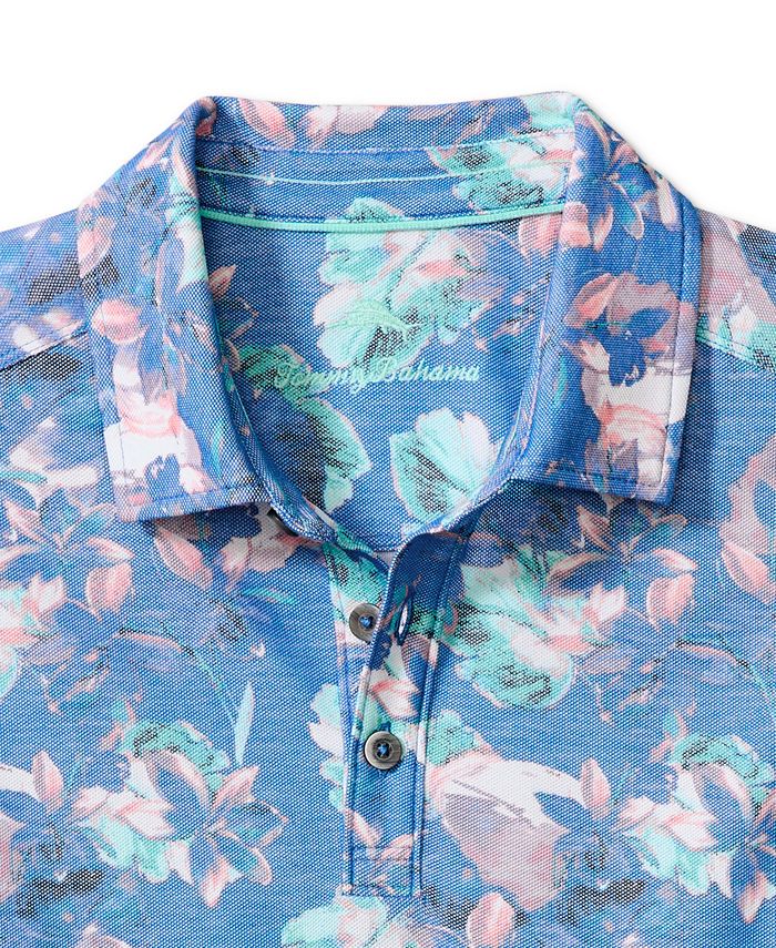 Tommy Bahama Men's La Esmerelda IslandZone® Floral-Print Polo Shirt ...