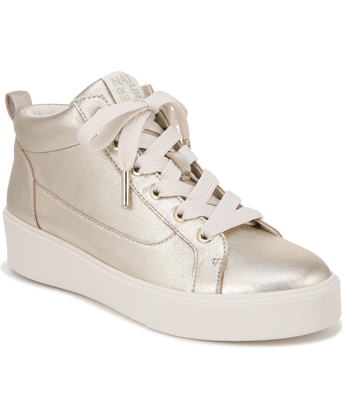 Morrison-Mid Sneakers - White Leather