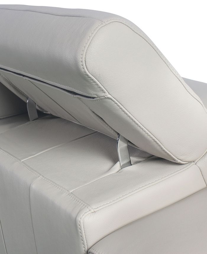 Abbyson Living Quinton 45" Leather Chair Macy's