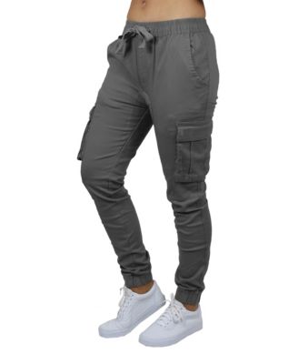 Women's Loose Fit Cotton Stretch Twill Cargo Joggers