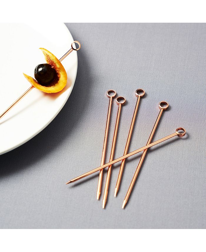 Viski Copper Cocktail Picks - Macy's