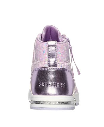 Skechers Little Girls Shoutouts - Glitter Queen Casual Sneakers from Finish  Line - Macy's