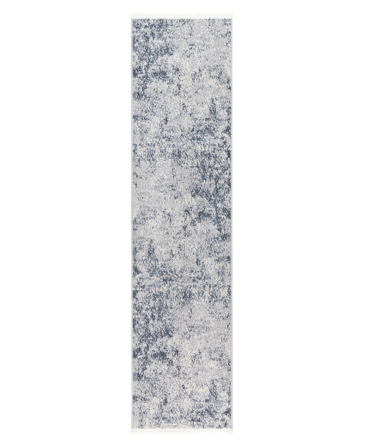 Town & Country Living Everyday Rein Everwash 12 1'9" X 7'2" Runner Area Rug In Blue,gray