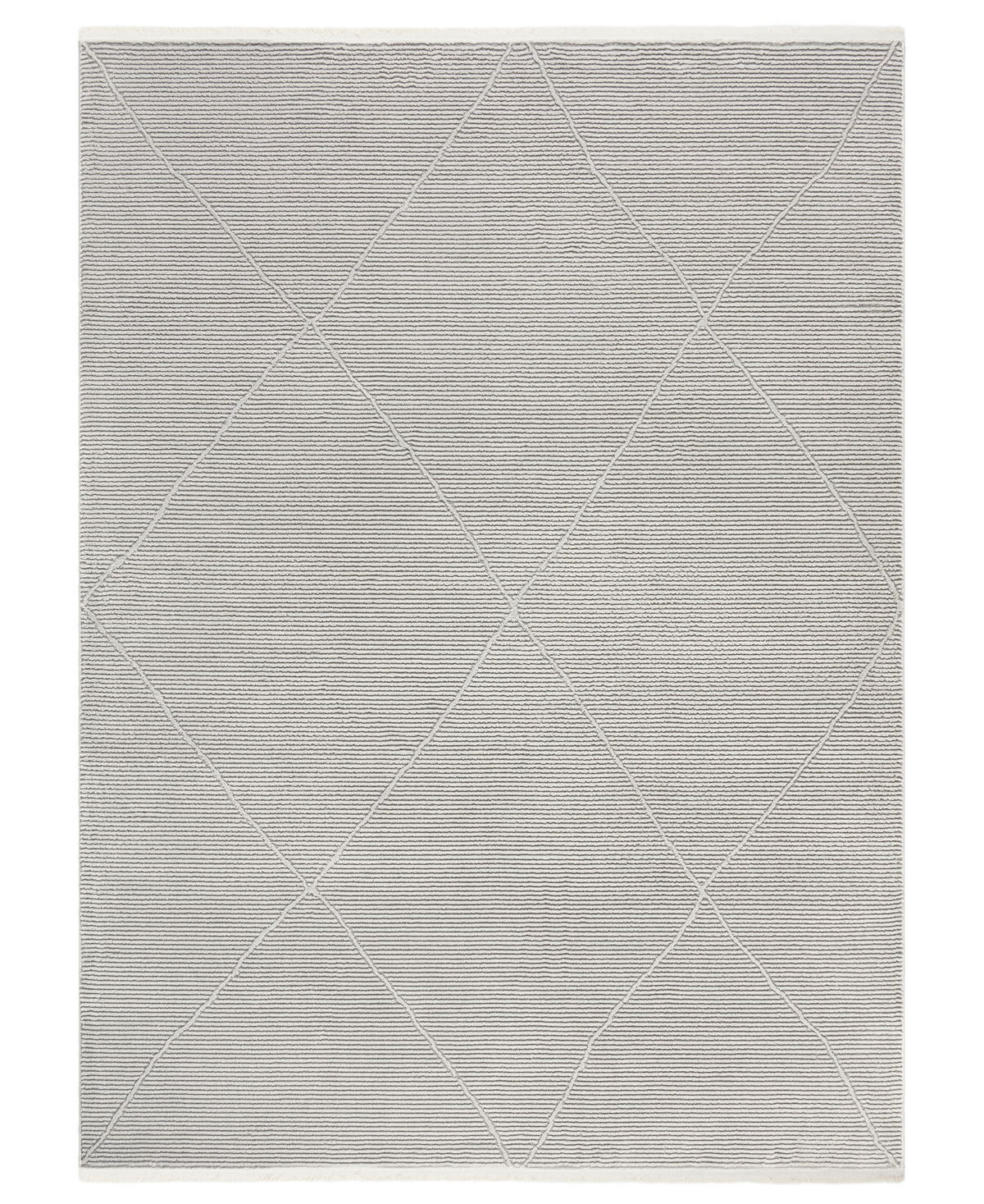 Town & Country Living Luxe Tretta High-low 36408 7'10" X 10'2" Area Rug In Gray