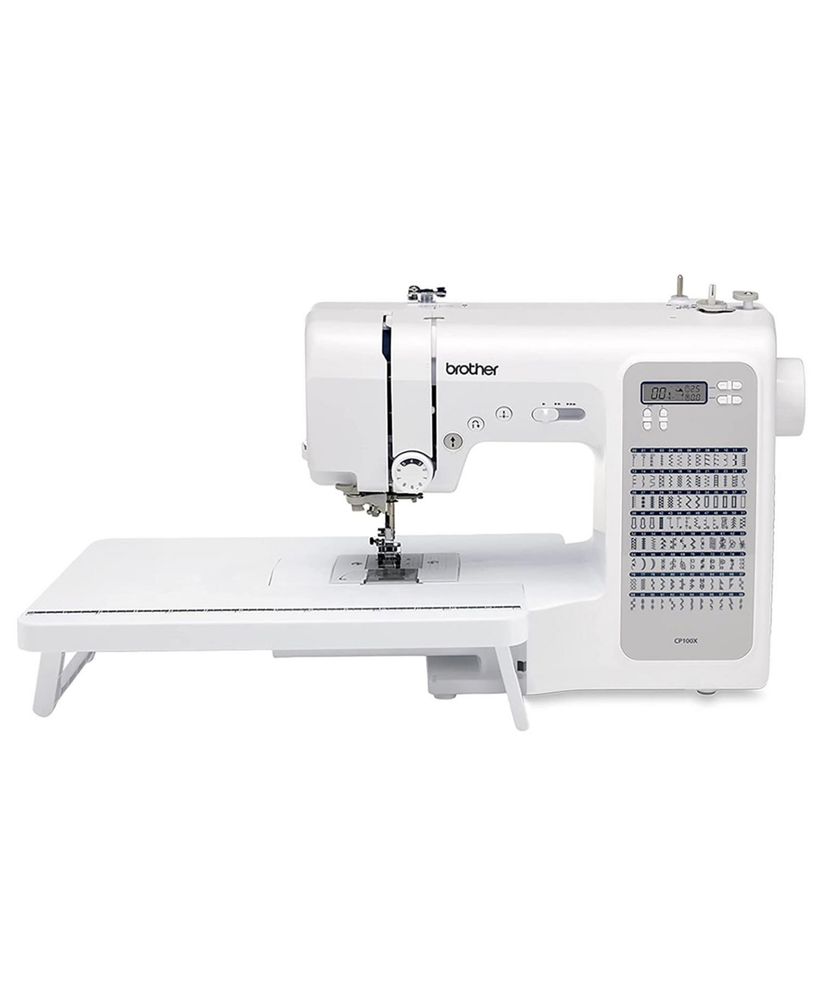 CP100X Computerized Sewing and Quilting Machine - White
