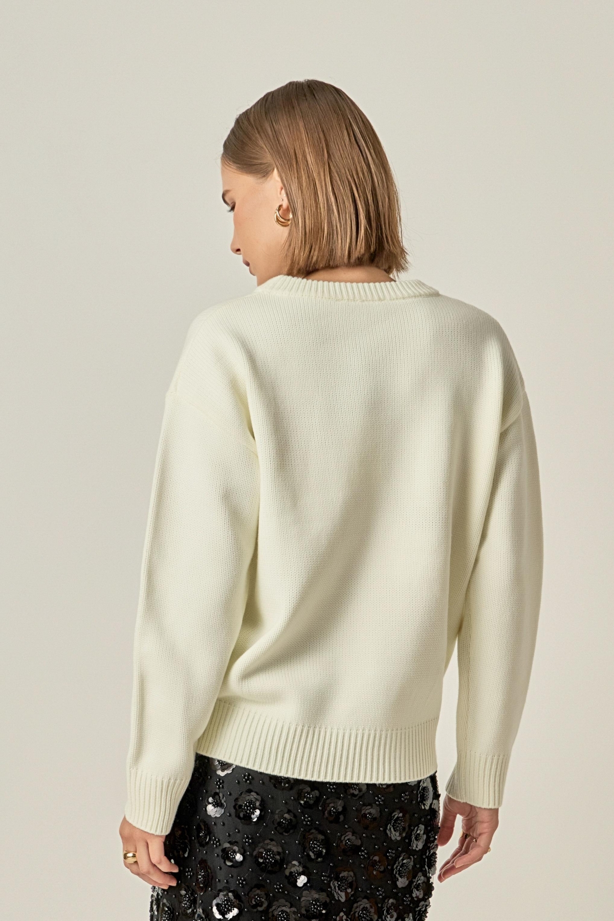 English Factory Women's Cheers Holiday Sweater