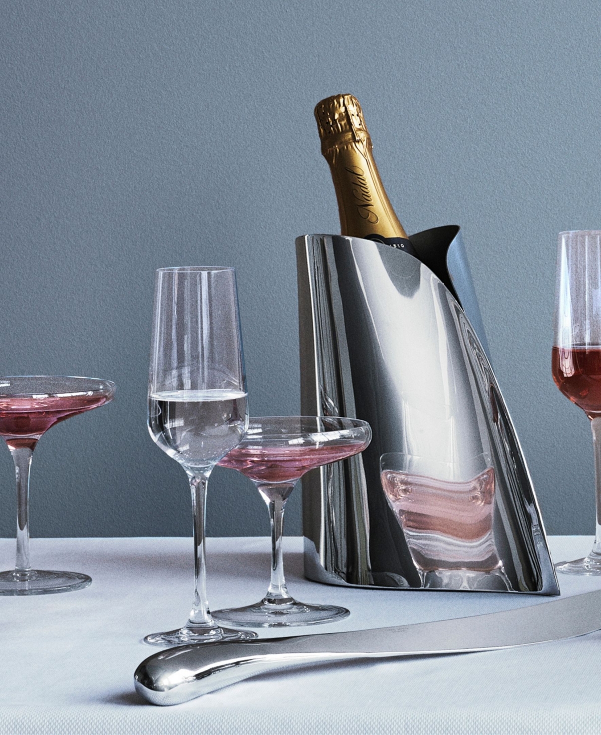Georg Jensen Indulgence Champagne Cooler In Silver