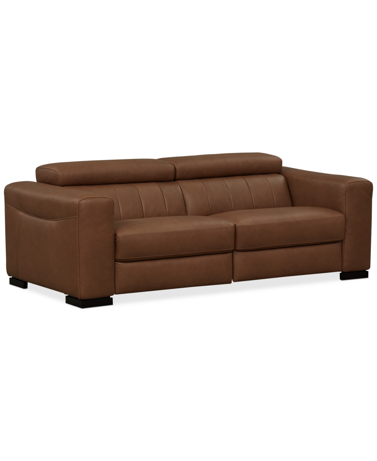 Rinan 2-Pc. Leather Sectional with 2 Power Recliners, Created for Macy's