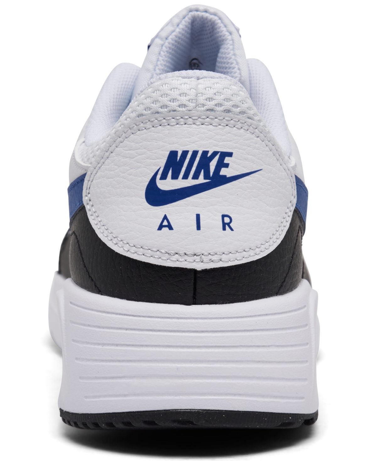 Shop Nike Men's Air Max Sc Casual Sneakers From Finish Line In White,game Royal,black