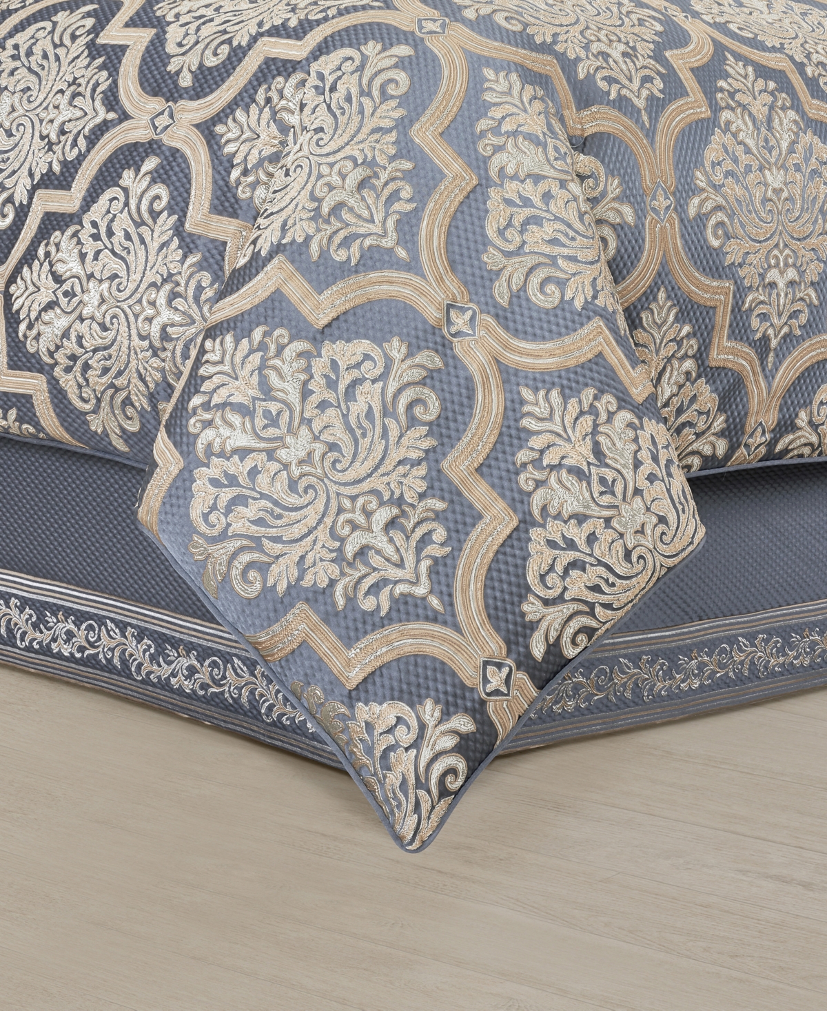 J Queen New York San Marino 4pc. Comforter Set, King In Powder Blue