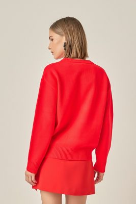 Women's Lettering Sweater