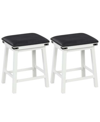 Costway 24 Dining Bar Stool Set Of 2 Counter Height Padded Seat Wood   26380035 Fpx.tif