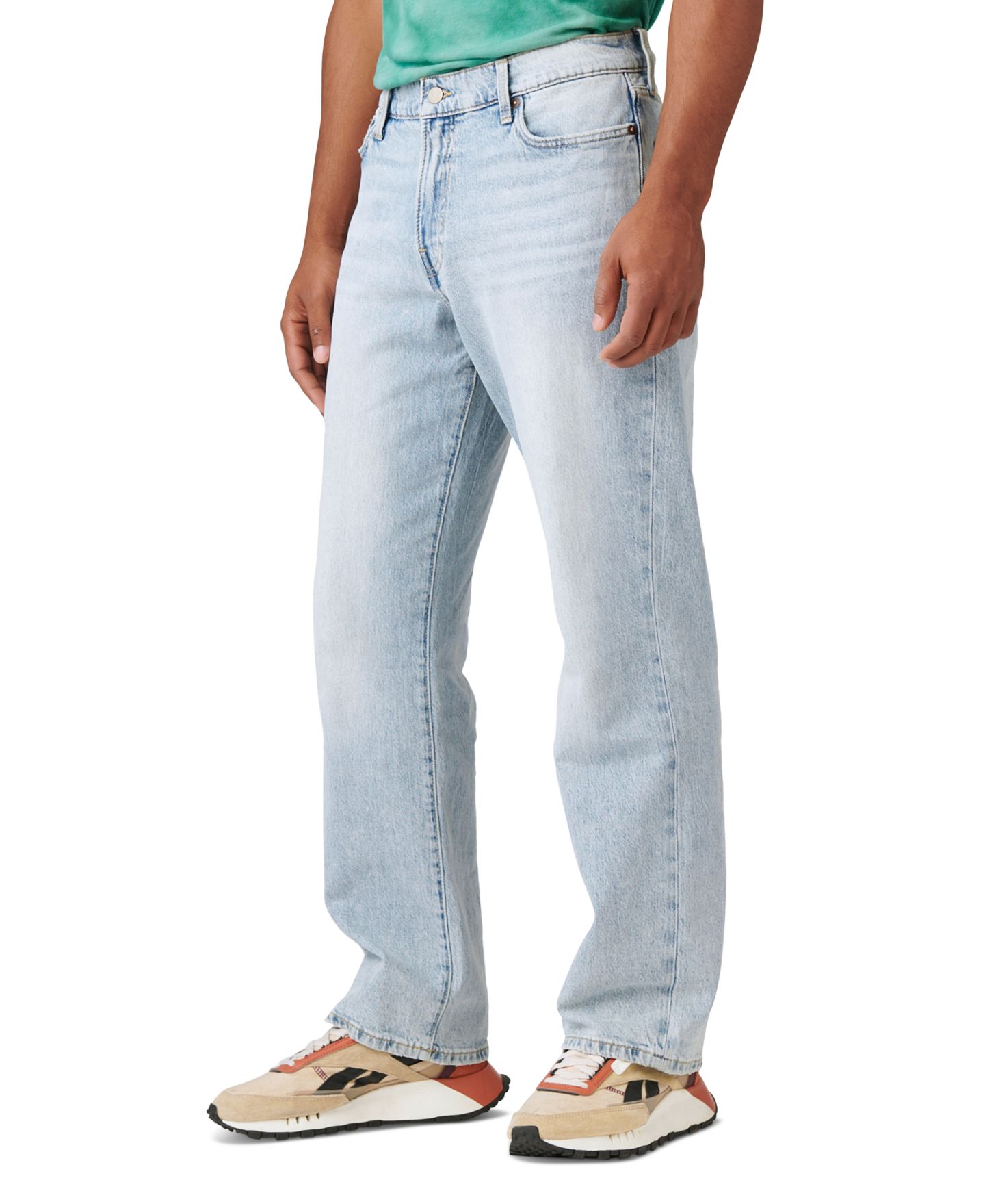 Мужские джинсы Lucky Brand 181 Relaxed Straight Fit Coolmax® Stretch, цвет: Balsam — фото 10