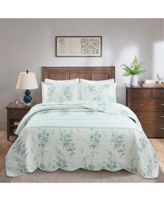 3 PCS Quilt Set Lightweight Bedspread Set C78 - King