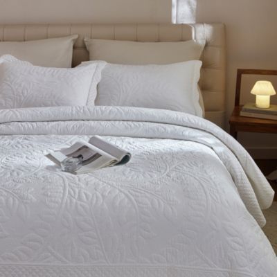100% Cotton Oversized Bedspread Quilt Set - Queen