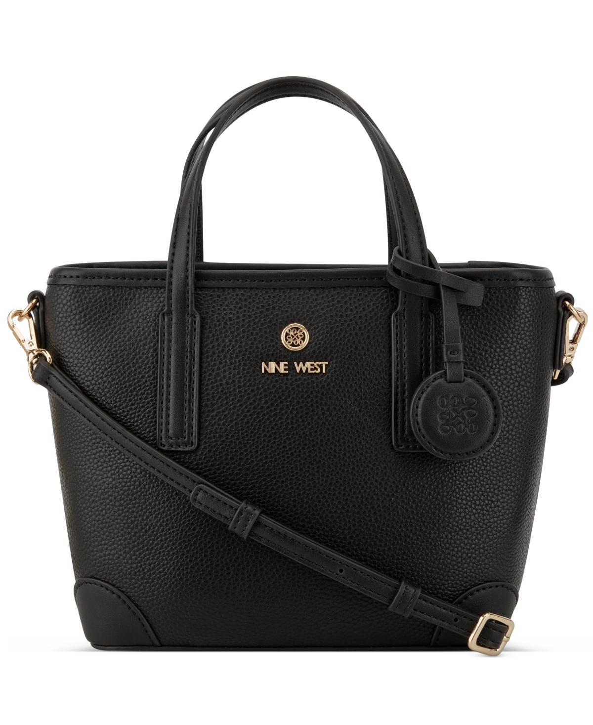 Nine West Delaine Small Tote In Black