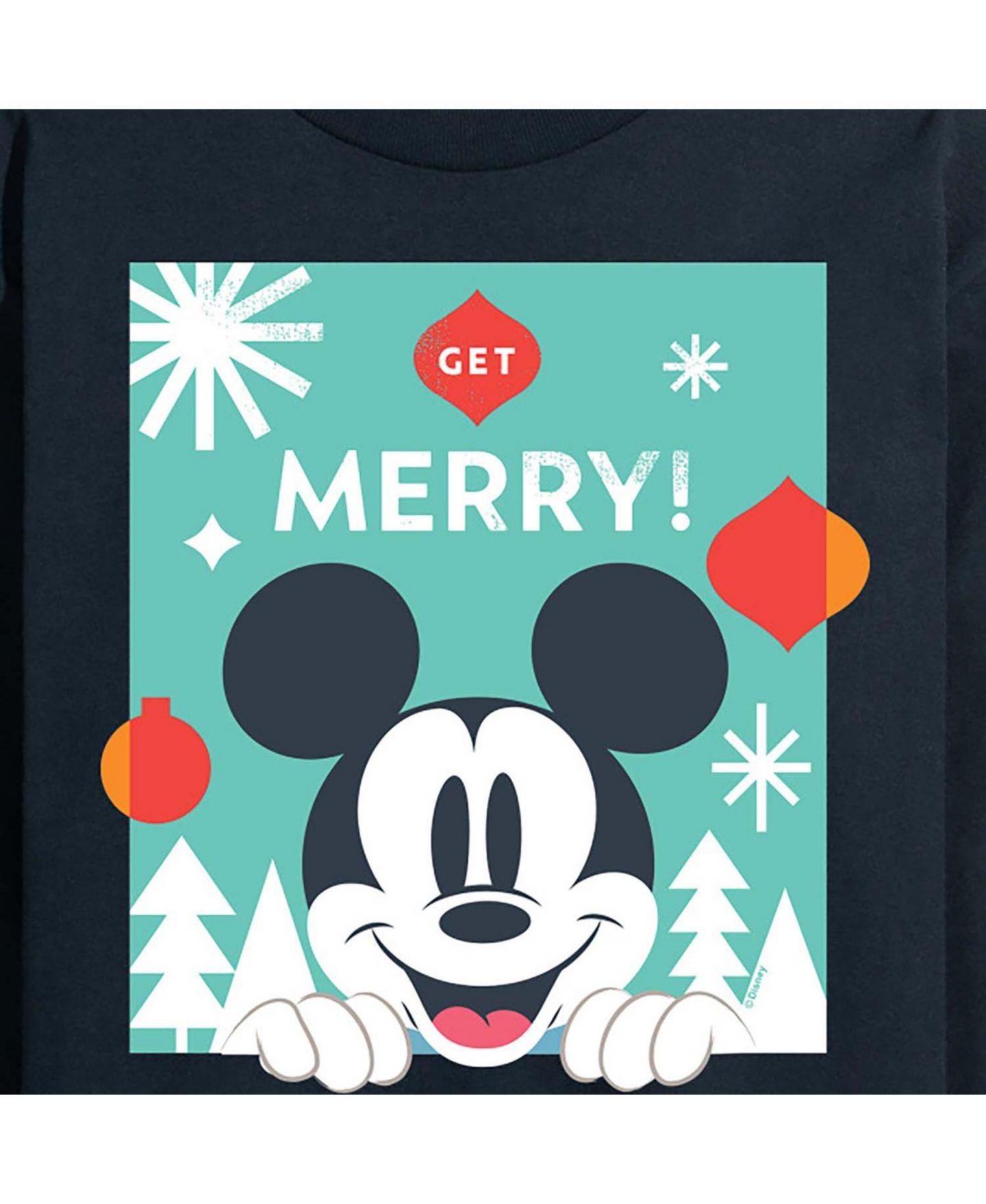 Мужская футболка AIRWAVES Disney Holiday Long Sleeves, цвет: Синий — фото 3