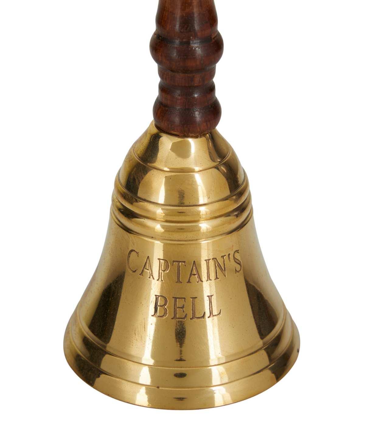 Rosemary Lane Brass Decorative Bell, 2