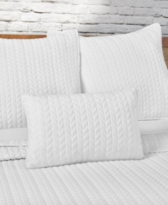 Cayman Quilted Decorative Pillow, 12" x 40"